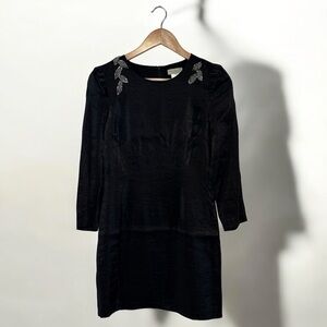 Moon Collection Cocktail Dress Black Mini Dress Size S